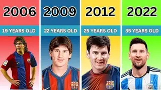 Lionel Messi Transformation form 1987-Present