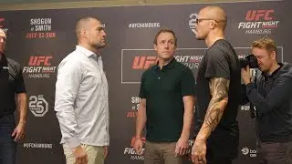 UFC Hamburg Media Day Staredowns - MMA Fighting