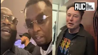 Diddy Saw Elon Musk With Rick Ross And Started Talking Different 😂 