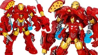 Avengers Iron Man Stark tech assault armor suit mounting! | DuDuPopTOY