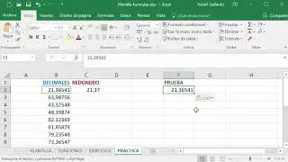Función REDONDEAR.MAS en Excel