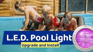 How To Replace A Pool Light With A Color-Changing LED | Swimming Pool Lighting Upgrade