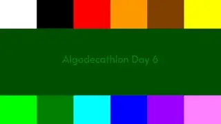 Algodecathlon Day 6
