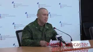 (ENG SUBS) Chief of LPR's Army on Minsk buffer zones, violations,OSCE & Ukraine army