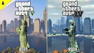 GTA Проект cохранения против GTA 4 - Сравнение деталей и физики