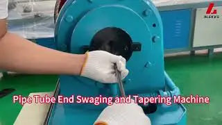 Pipe Tube End Swaging and Tapering Machine #taperingmachine