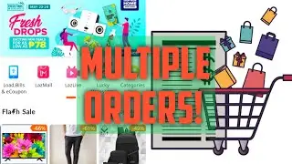 How to Make Multiple Orders in Lazada: Using Cart the Icon