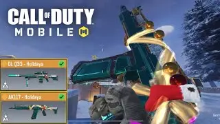 Unlocking *FULL* Holiday Redux Draw (DLQ33 - Holidays) & (AK117 - Holidays) + Gameplay COD Mobile