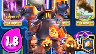 FUN IS DEAD&hellip; LONG LIVE 1.8 CYCLE 💀🔥 (1.8 Evo Furnace Cycle Deck) | Clash Royale