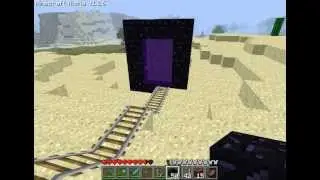 Is this why you can't ride minecarts into portals?