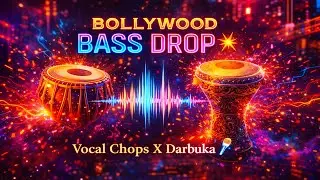 BOLLYWOOD BASS DROP 💥 Indian Techno with Vocal Chops | Darbuka X Tabla Fusion