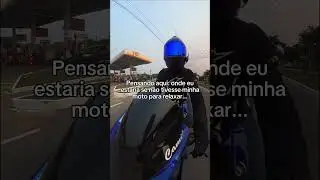Se n&atilde;o fosse sua moto para te relaxar em alguns momentos, onde voc&ecirc; estaria? 🤭🤣