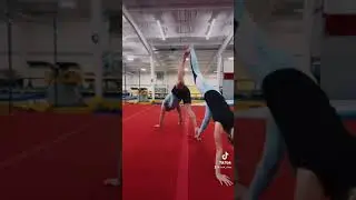 Two person handstand #shorts #shortsvideo #acrobatics