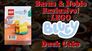 LEGO Bluey Duck Cake - LEGO Speed Build 488