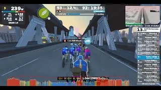 Zwift - ZRL City Showdown Open Dev Lime League C1 Stage 6 - GTR Honey Badgers - Empire Elevation