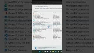 How To Uninstall A Software in Window 11