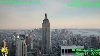 Метеорологическое радио NOAA | Цикл вещания KWO35 в Нью-Йорке (31.05.2023)