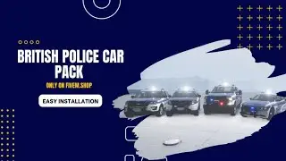 FiveM British Police Car Pack #fivem #british #police