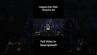 Happily Ever After At Magic Kingdom!! Aladdin Scene!! Full Video Below   #disneyfireworks