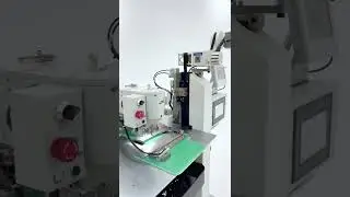Automatic Strap Cutting and Sewing Caps Machine