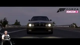 Самая брутальная BMW - M5 E34 - Forza Horizon 3 на руле Logitech G920