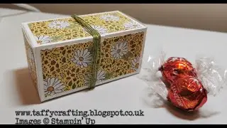 How to Make an Easter Treat Box in Ornate Garden DSP