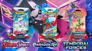 Pokemon Cards Battle, Paradox Rift vs Tenporal Forces vs Scarlet & Violet Base