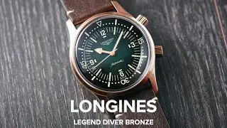 The Longines Legend Diver Bronze is a sleeper hit in the crowded retro diver field