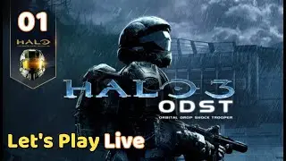 Halo 3 ODST &ndash; Let&rsquo;s Play Live 1 | Halo: The Master Chief Collection | No Commentary