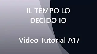 Video Tutorial A17
