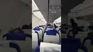 Inside Indigo flight