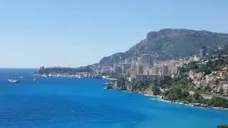 VideoVault Stock Video: Monte Carlo Monaco coast view