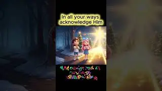 Memorize 🧠 Proverbs 3:5-6 🎶Catchy Bible Song for kids and adults #kidsworship #kpopbible #biblesongs