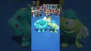 Bonecos Miniatura Monstros S.A Disney