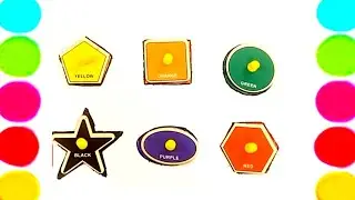 Shapes drawing for kids, Learn 2d shapes, colors for toddlers | Preschool Learning 