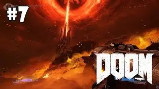 DOOM прохождение игры - Уровень 7: Ад на Марсе (All Secrets Found + 100%)