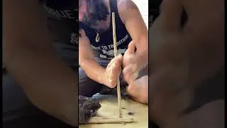 Fire by Friction #firemaking #survivalskills #primitivetechnology #primitiveskills