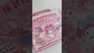 New My Melody Surprise Bag🌸🩷 D.ı.y Stickers Paper Craft