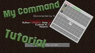 MyCommand /punish menu tutorial (Spigot)