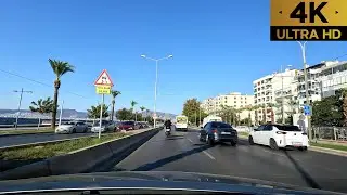İzmir Balçova | Balçova - Alsancak Sahil Yolu | İzmir Seaside Driving Tour | 4K | 30fps | 2024 |