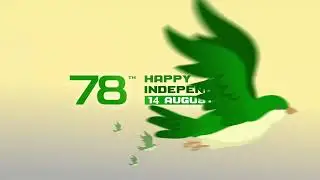 #14August Pakistan Independence Day - 3D Animation Ident - JEREMIAH TV PAKISTAN