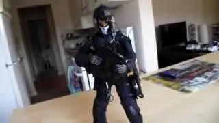 Very Hot Navy Seal CQB 2.0 Gear Set on 1/6 Figure Walk Around