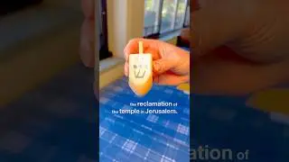 ✨ Spin the Dreidel with Rabbi Dana! ✨ #hanukkah #jewisheducation #dreidel #hebrew #peekskill