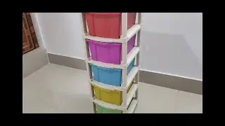 Plastic Rack Unboxing and Assembly | Plastic Rack Assembly
