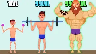 Tough Muscle Man, but with MAX LEVEL Muscle Power