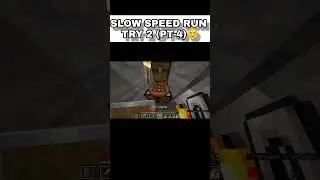 SLOW SPEED RUN TRY 2 (PT-4)😊 MINING⛏️ #viral #minecraft #gaming #minecraftyoutube #minecraftyoutuber