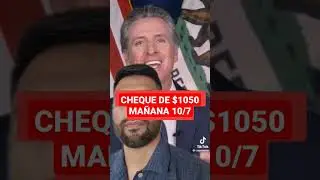 Cheque de $1050 ma&ntilde;ana 10/7 #shorts