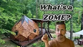 Zome Timelapse!  The next video will be a complete walkthrough.  ⛺️