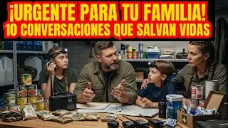 10 Conversaciones que DEBES Tener con tu Familia Sobre Preparaci&oacute;n