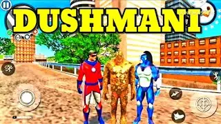 ROPE HERO vs SUPER HERO | MYUTANT DUSHMANI 🔥 | Epic Battle in City | Rope Hero Gameplay 